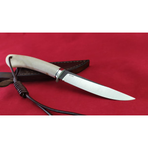 РІГ ЛОСЯ ексклюзивний ніж ручної роботи майстра студії RUSLAN KNIVES, купити замовити в Україні (Сталь N690™ 60 HRC). Photo 3